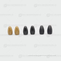 Tungsten bullet fishing weights for lure fishing